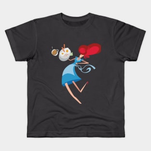 Dancing Waitress Kids T-Shirt